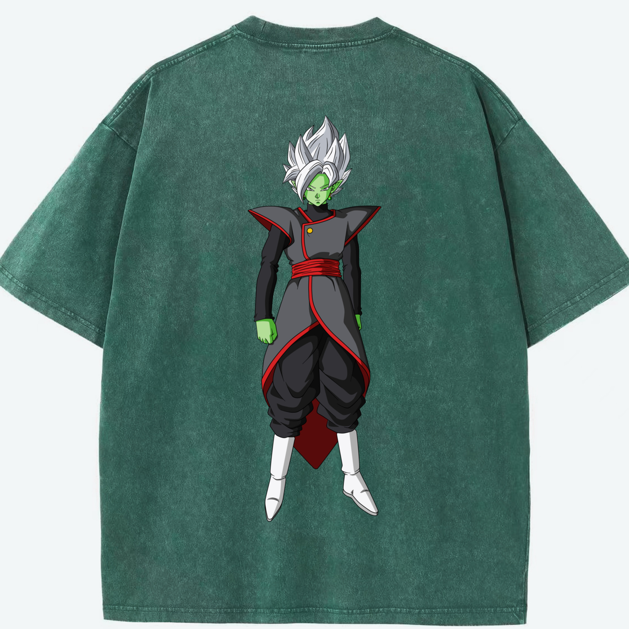 （画像用） ドラゴンボール ベジット DRAGON BALL Vegetto 綿100% ヴィンテージ風 半袖Tシャツ（背面プリント）